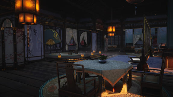 the entertainment hall