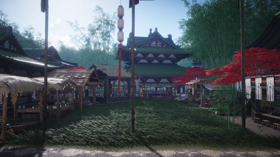 Yueyin Valley marketplace
